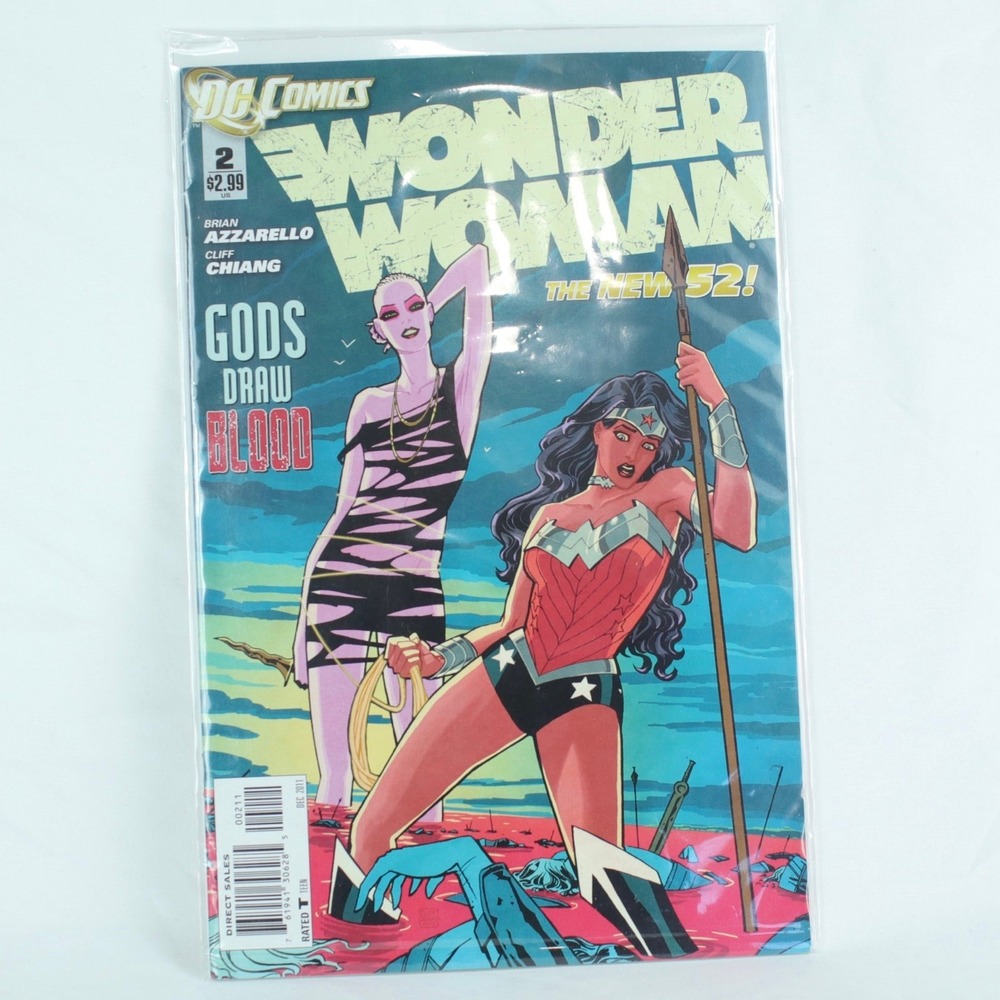 Wonder Woman Gods Draw Blood - The New 52! Comic Book Issue #2 by DC Comics